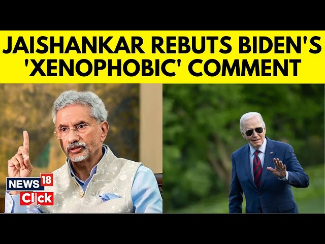 India News | EAM Jaishankar Counters Biden’s ‘Xenophobic’ Remark On India | Xenophobic Remark | G18V