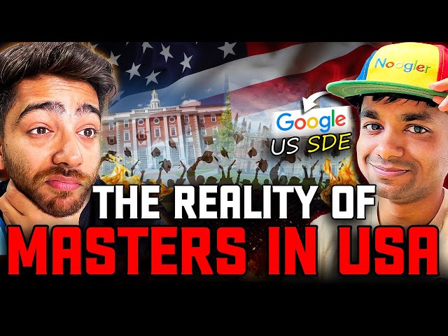 Should You REALLY Go For Masters in USA? The Harsh Reality of Doing Masters in USA😢