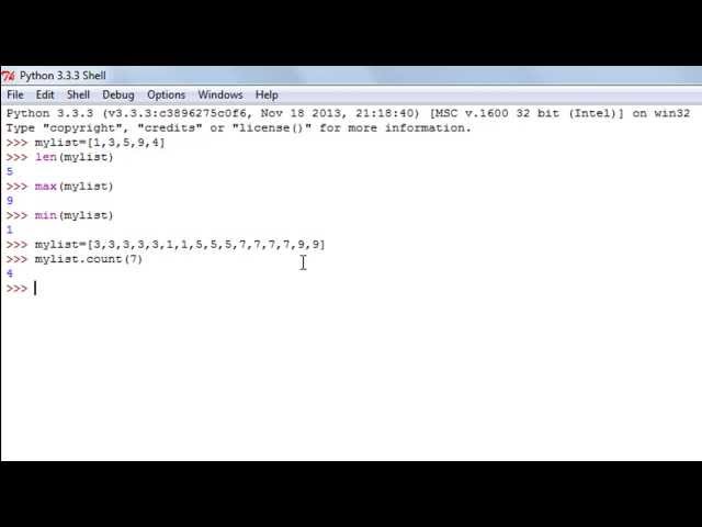 Python Programming Tutorial - 29: List Functions (Part-1)