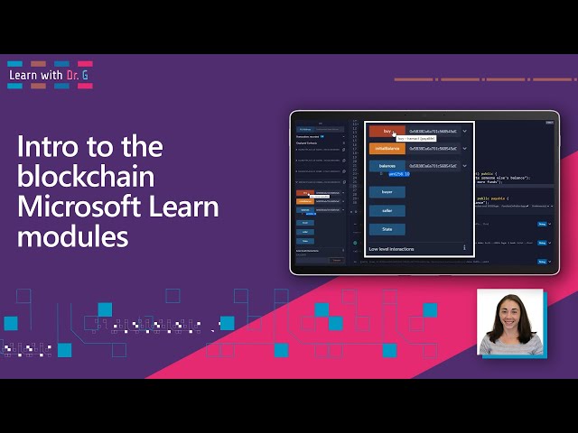 Intro to the blockchain Microsoft Learn modules