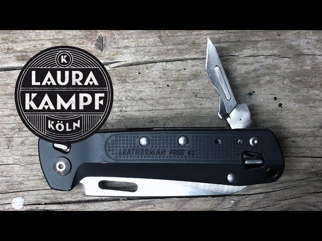 A Scalpel Blade for my Leatherman K2 (XActo Knife Hack)