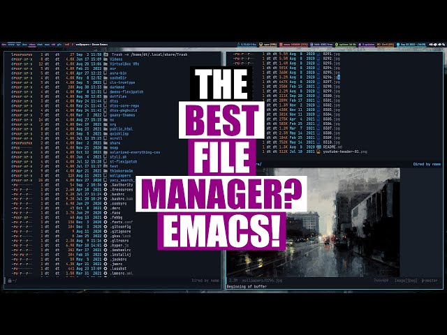 Learn the Basics of the Dired File Manager (Doom Emacs)