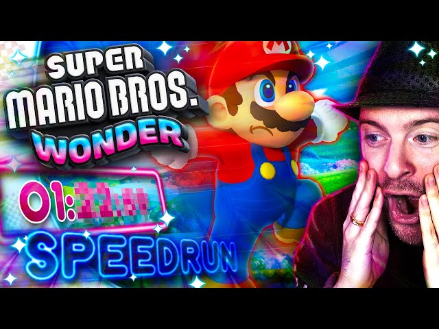 Super Mario Bros. Wonder SPEEDRUN (World Record) | Domtendo Reaktion