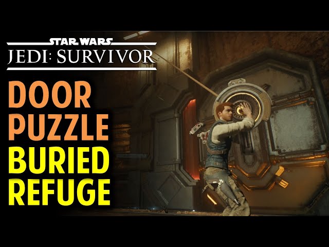 Buried Refuge Door Puzzle | Star Wars Jedi: Survivor