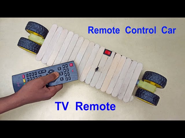 How To Make Remote Control Car With TV Remote