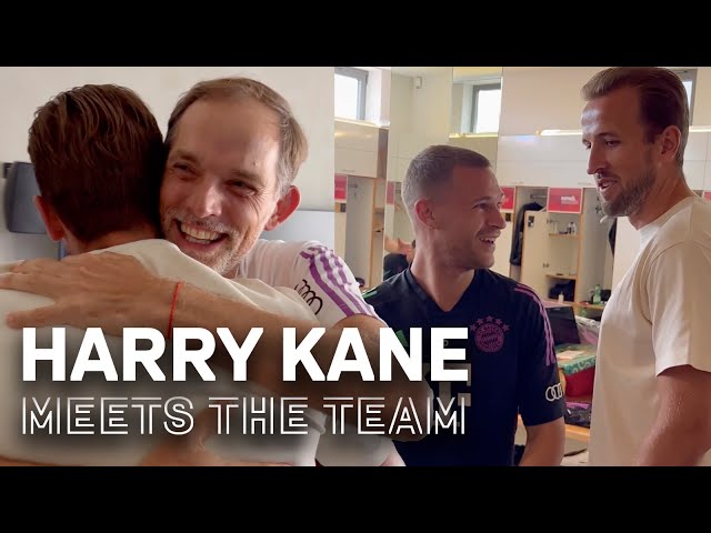 Harry Kane meets Musiala, Müller, Kimmich, Tuchel & Co. | Behind the Scenes #ServusHarry