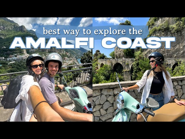 Exploring The Amalfi Coast On A Vespa! (Positano, Amalfi, Ravello)