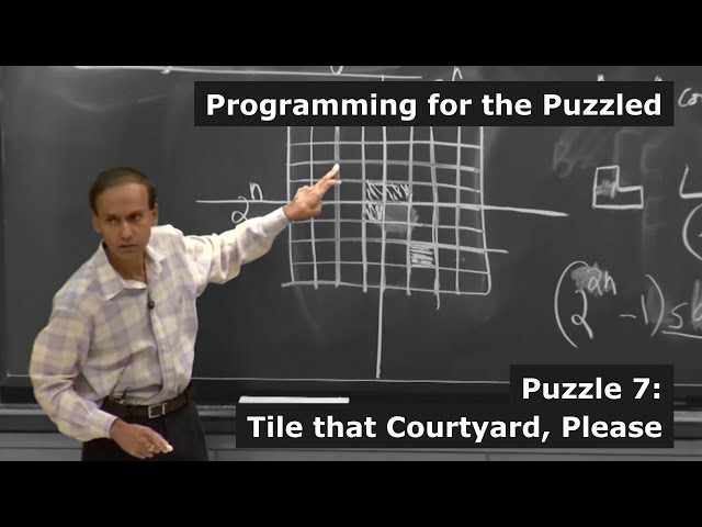 Puzzle 7: Tile that Courtyard, Please