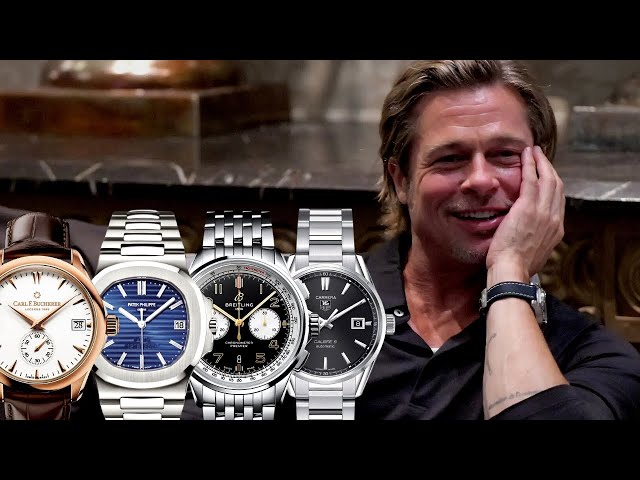 Brad Pitt's Unexpected Watch Collection Might Impress You?