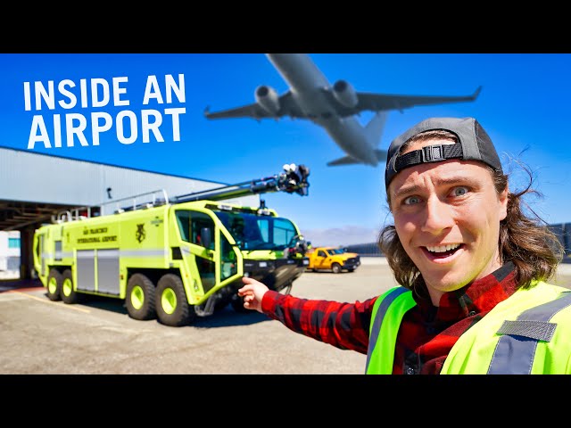 48hrs behind-the-scenes at SFO Airport!