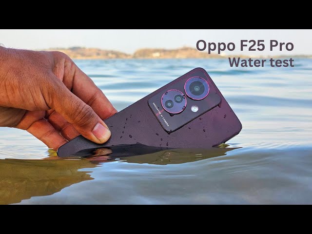 Oppo F25 Pro 5g Water Test | IP65 Water resistant