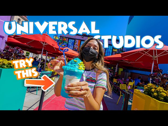 NEW Foods At Universal Studios Hollywood You MUST Try!