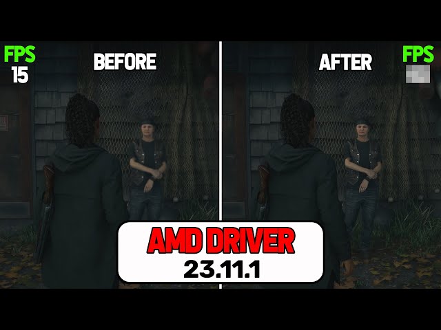 Alan Wake 2 Before And After Amd Update | RX 5700 XT | i3 12100f | 1080p