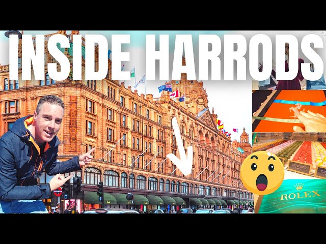 Harrods Tour London - Where Millionaires go shopping!
