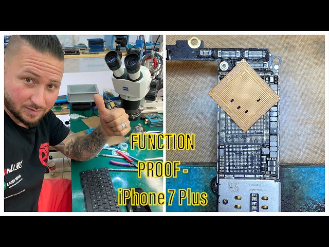 LIVE-STREAM: PROOF OF FUNCTION - iPHONE 7 PLUS AFTER LIVE-STREAM-VIDEO FULL BOARD SWAP - BOOM