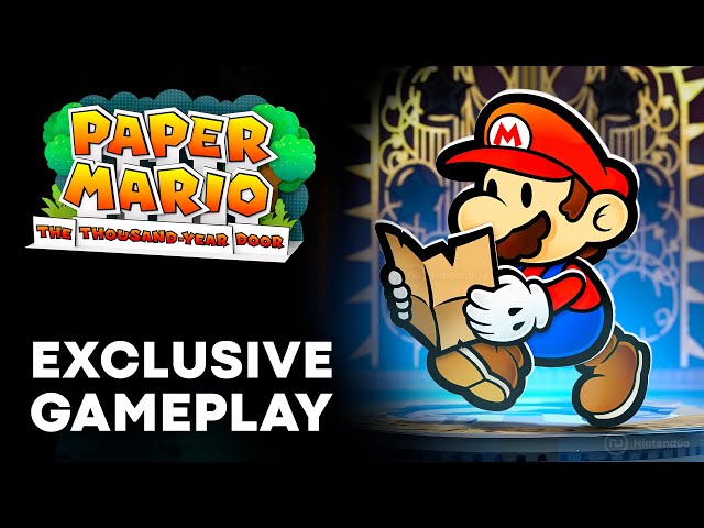 15 Minutes of PAPER MARIO The Thousand-Year Door REMAKE - Exclusive NEW GAMEPLAY 🍄 (Nintendo Switch)