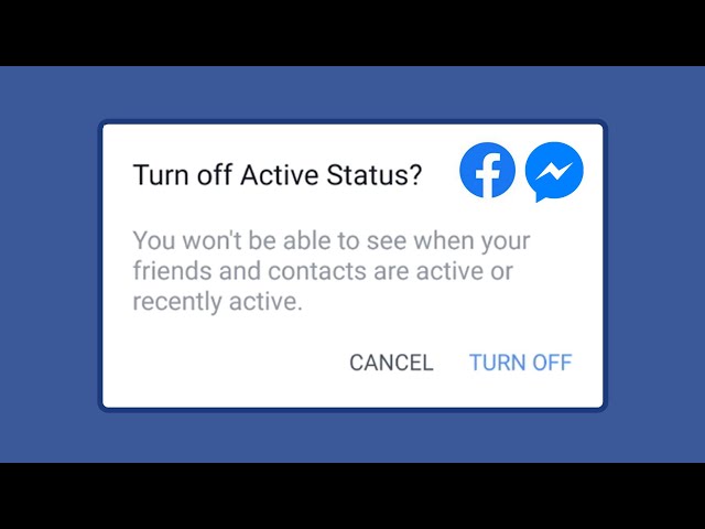 How to Hide your Active Status in Facebook App