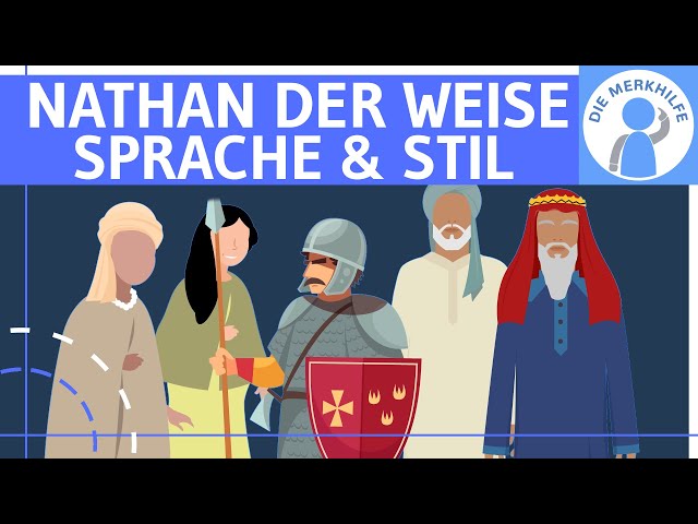 Nathan der Weise (Lessing) - Sprache & Stil (Dialogform & Versmaß) einfach erklärt - Literatur