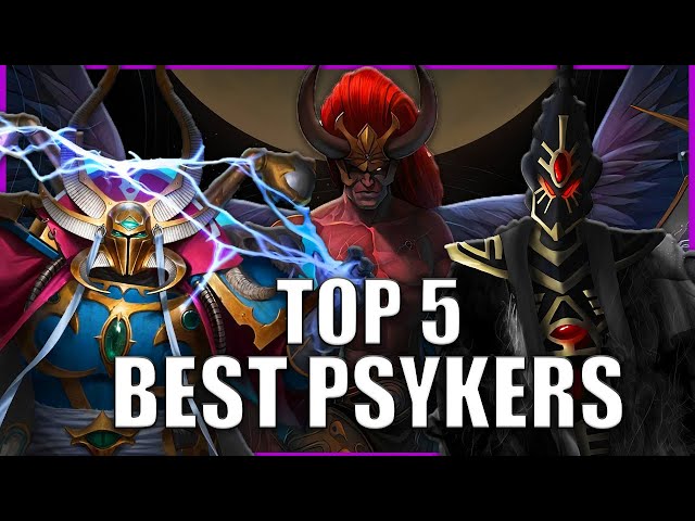Top 5 Most Powerful Psykers | Warhammer 40k Lore