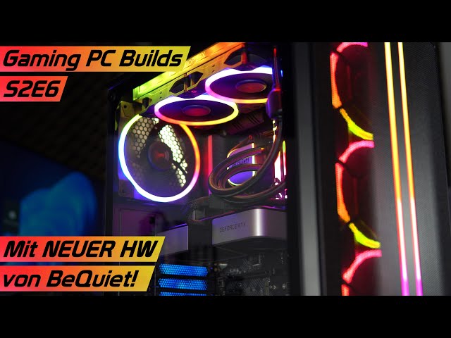 Gaming PC Builds S2E6: ENDLICH mehr RGB bei BeQuiet! i5-12400F & RTX 3060 Ti FE Jubiläums-Build!