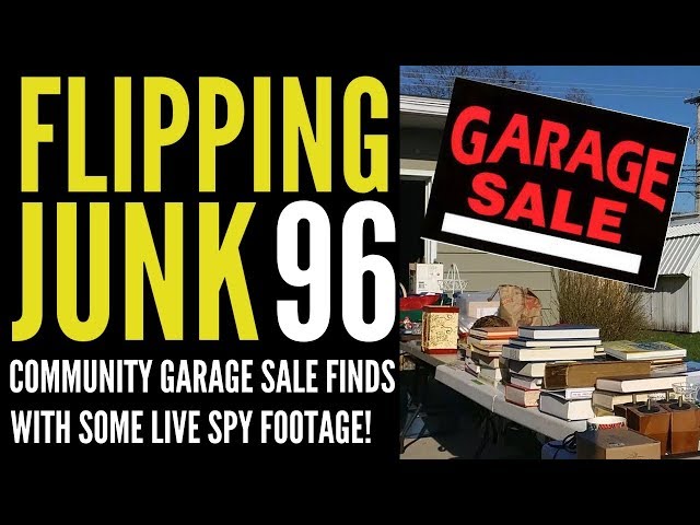 First Big Garage Sale Finds of 2018 to Sell on eBay, Amazon FBA