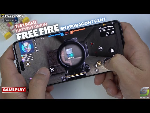 Xiaomi 13 Lite test game Free Fire Mobile | Snapdragon 7 Gen 1, 120Hz Display