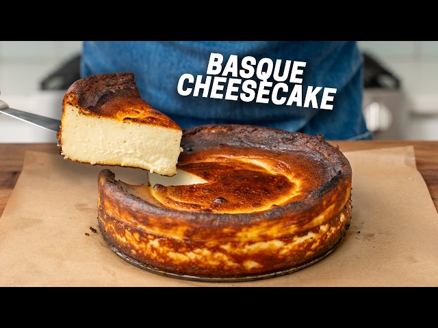 Burnt Basque Cheesecake- Easier and Better Than New York Style