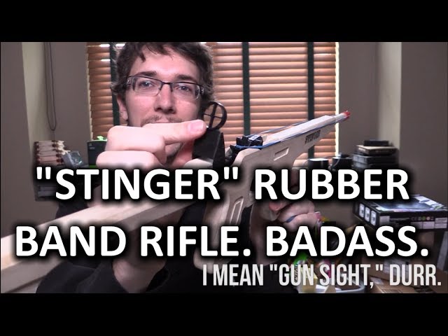 Stinger High Powered Rubber Band Rifle