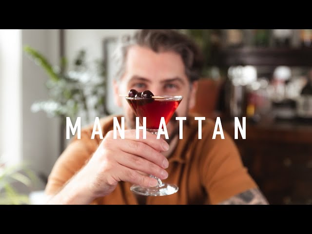 How to Make a Manhattan | a simple classic cocktail recipe