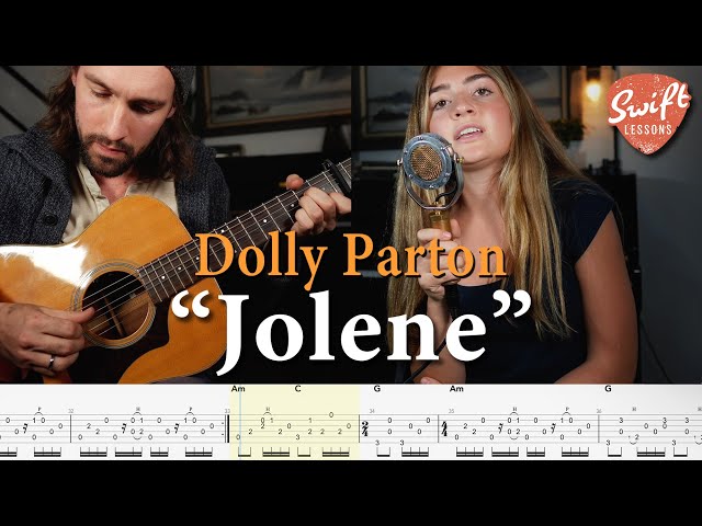 Dolly Parton "Jolene" Fingerstyle Guitar Lesson + Tabs!