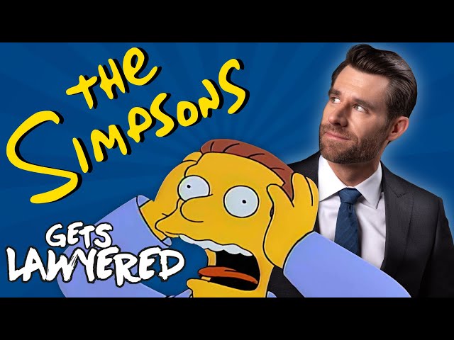 Real Lawyer Reacts to The Simpsons (Itchy & Scratchy Trial)