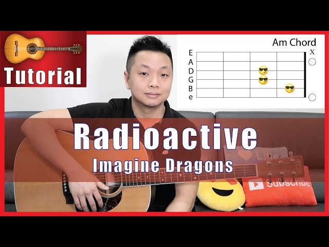 Radioactive - Imagine Dragons Guitar Tutorial EASY!