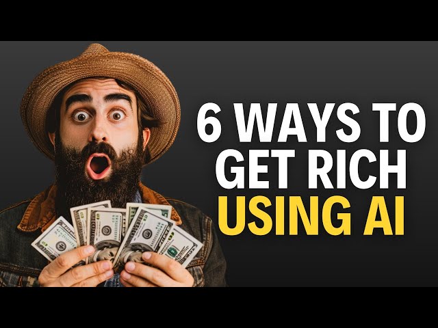 6 EASY Ways To Make Money with AI | AI Tools To Make Money Online