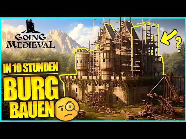 Starke Aufbau - & Survival Sim im Mittelalter! | Going Medieval (2024)