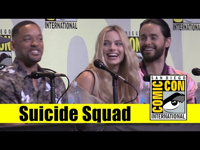 Suicide Squad | 2016 Comic Con Full Panel (Will Smith, Margot Robbie, Jared Leto)