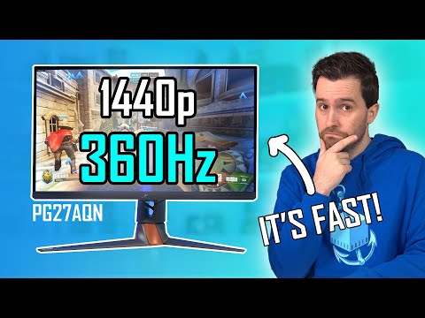 Damn, That's Fast - Asus ROG Swift PG27AQN 360Hz Review