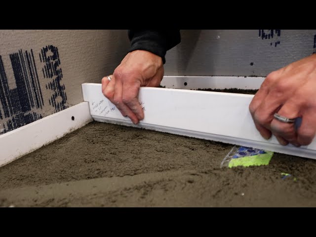 DRY PACK SHOWER PAN For Beginners --- The Easy Way!!!