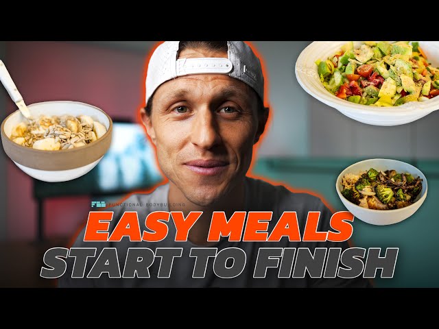 Easy Meal Prep Start to Finish: 3 Meals in 30 Minutes!