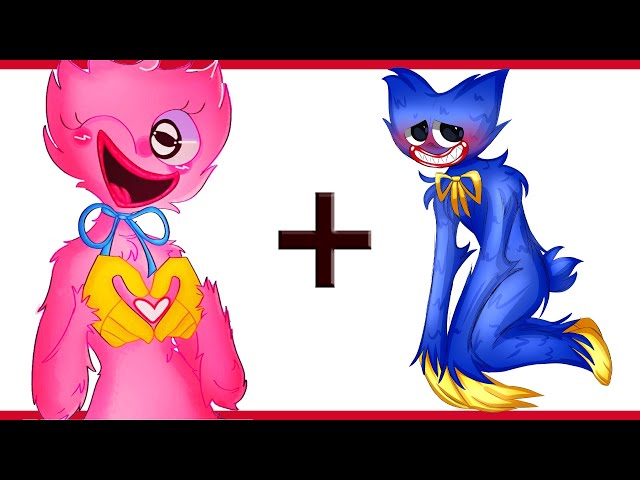 Huggy Wuggy + Kissy Missy = ? | Poppy Playtime Chapter 2 Animation meme PART #49