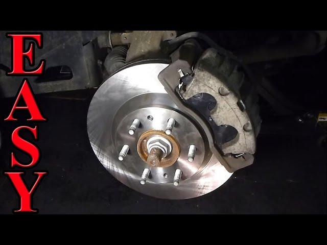 Front Brake Pad and Rotor Replacement