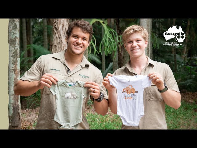 Robert & Chandler Baby Wildlife Warrior Games | Irwin Family Adventures
