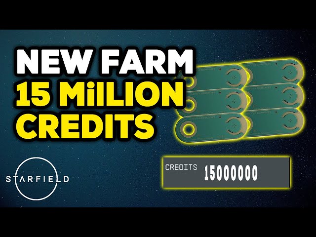 Starfield 15 MILLION CREDITS Glitch per Hour After Patch - New Money Glitch Location Easy and Fast.