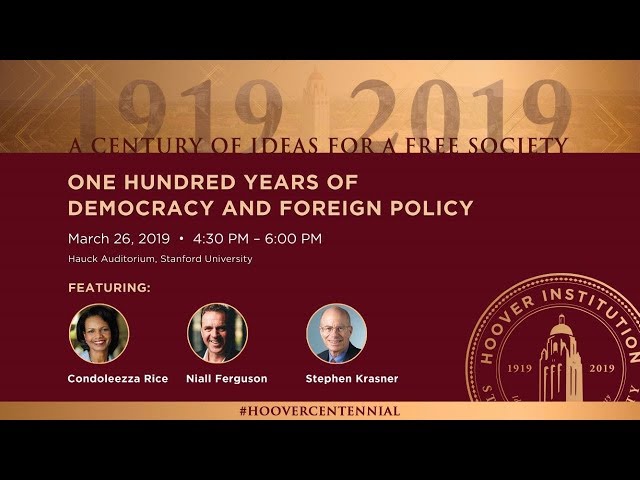 A Century of Ideas: One Hundred Years of Democracy and Foreign Policy