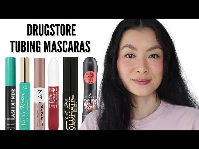 Drugstore Tubing Mascaras Review (BEST vs  WORST)