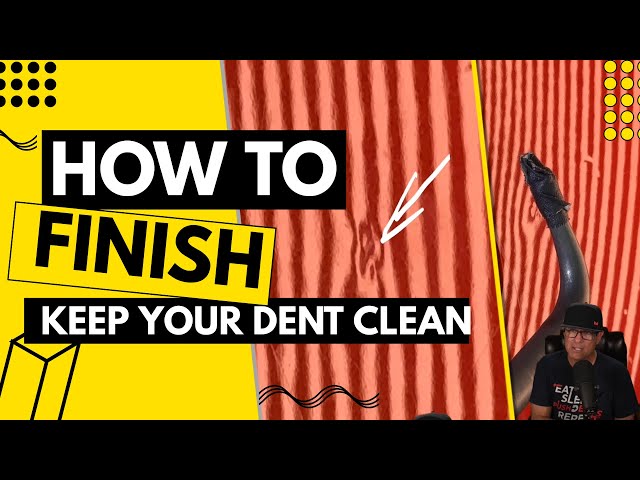How To Finish Your Messy Dents - PDR Training