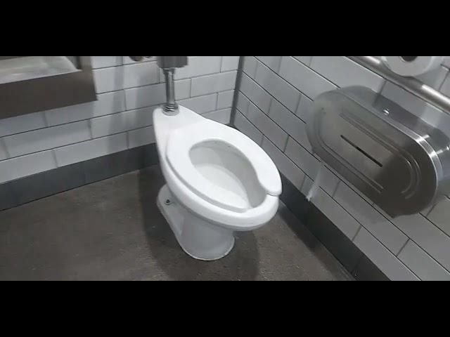 Brand New Walmart Restroom in Pensacola Florida Two Rare 2010 and 2000 American Standard Maderas
