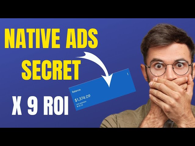 Native Ads Secret That Increase Google Adsense Earning (X9 ROI)