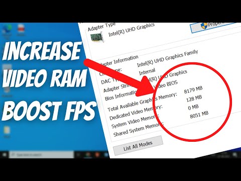 Increase VIDEO RAM GRAPHICS Without Any Software | BOOST FPS | INCREASE PC PERFORMANCE