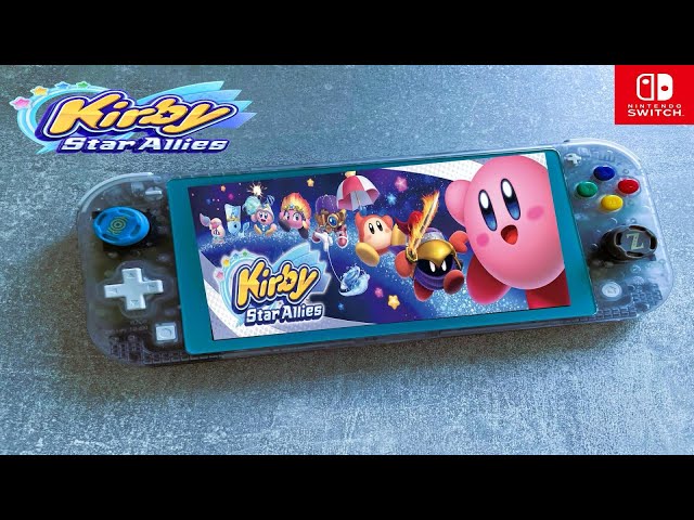 Kirby Star Allies Nintendo Switch Lite Gameplay