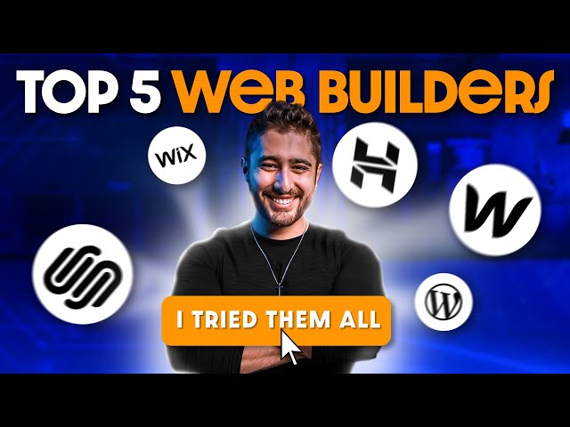 Best Website Builders 2023 (Top 5 for Beginners)